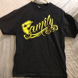 Famous “family” short sleeve tee shirt